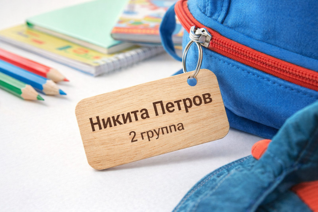 Бирка из фанеры