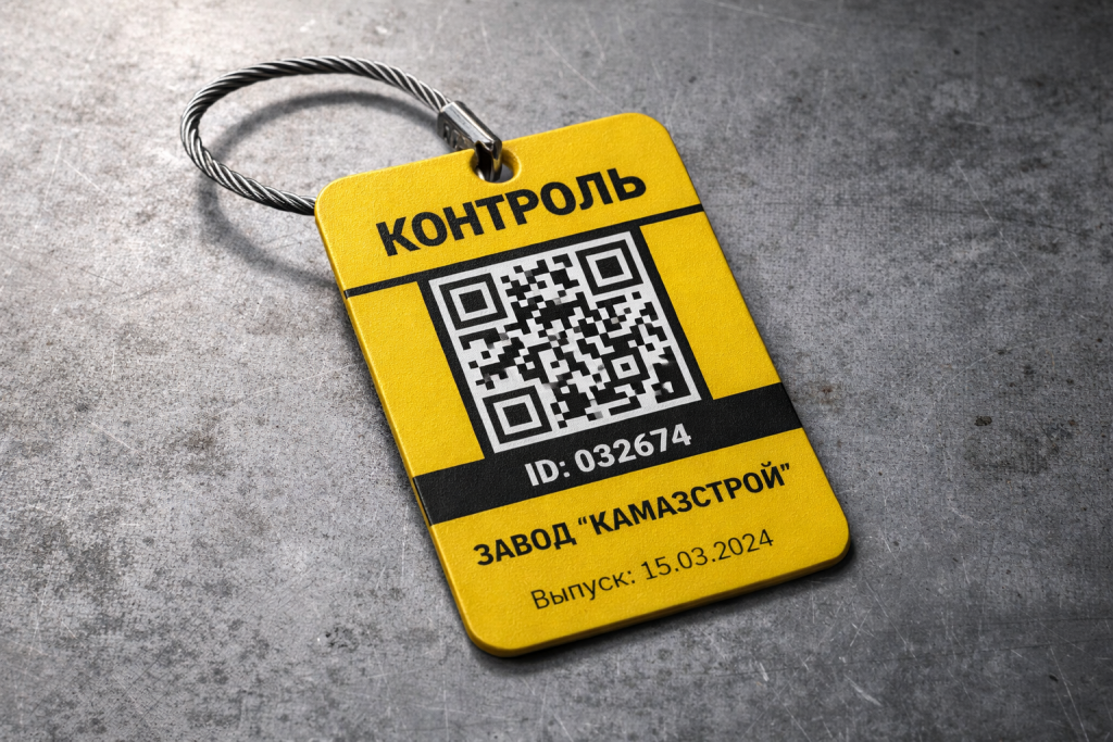 Бирка для завода