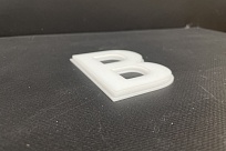 Фрезеровка букв из акрила