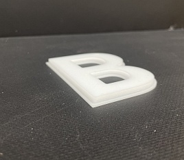 Фрезеровка букв из акрила